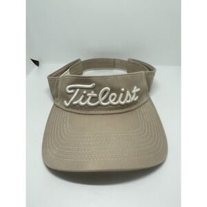 Titleist Tour‎ Performance Men's Golf Visor Adjustable Beige-Tan Pro V 1